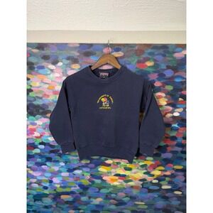 Vintage Jansport University of Kansas Jayhawks Crewneck Sweatshirt Youth Small